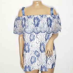 Lane Bryant NWT Lace Blouse